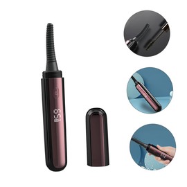 BIUDECO Fast Heating Eyelash Curler Electric Lash Curling Clip for Women Girls Makeup Eyelash Curler Set Wide Heating Are