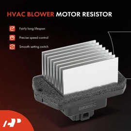 A-Premium AC Blower Control Module Heater Blower Motor Resistor Compatible with Honda Models - 01-05 Civic, 06 CR-V, 11-16 CR-Z, 03-11 Element, 10-14 Insight, 11-17 Odyssey - Replace# 79330-S5A-942