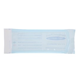 Self Sealing Sterilisation Pouches, 200pcs / Box 90 x 260mm Self Sealing Dental Pouch Disposable Dental Tattoo Tool Storage Bag Sterilization Pouches for Dental Materials