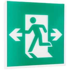 Panasonic FK20308 Compatible Display Board for Evacuation Exit Guide Lights, Class B, Class B (20B, Class B, BH Type (20A)