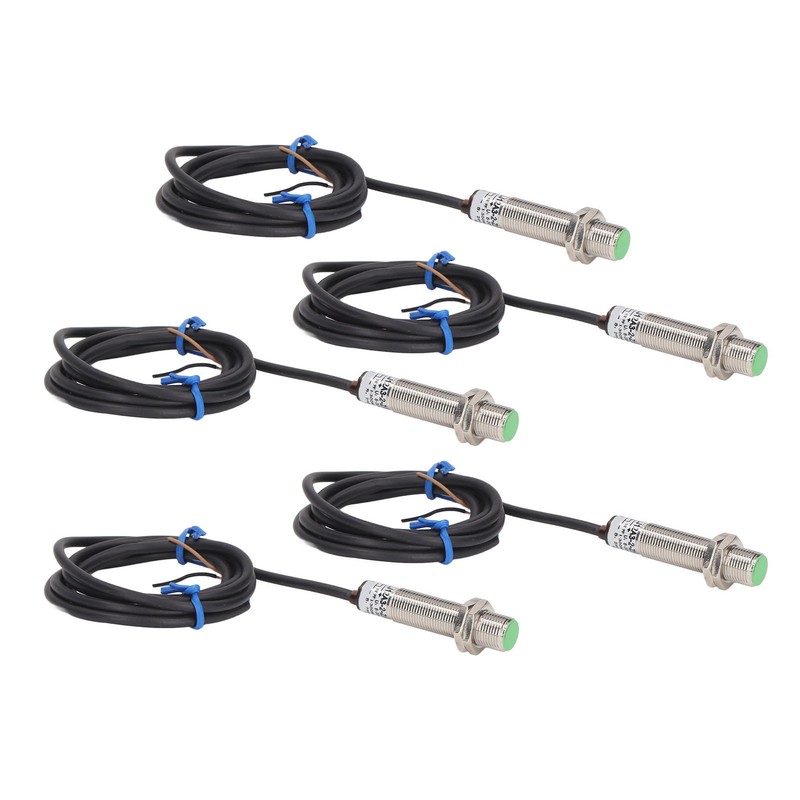 5PCS Approach Sensor M12 X 1 Non Embedded IP65 Waterproof