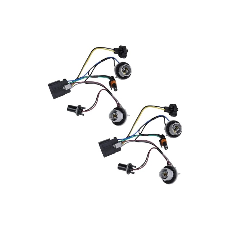 2 arnés de cableado para faros delanteros compatibles con Chevy