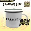 got tiffani? - 12oz Camping Mug Stainless Steel, Black