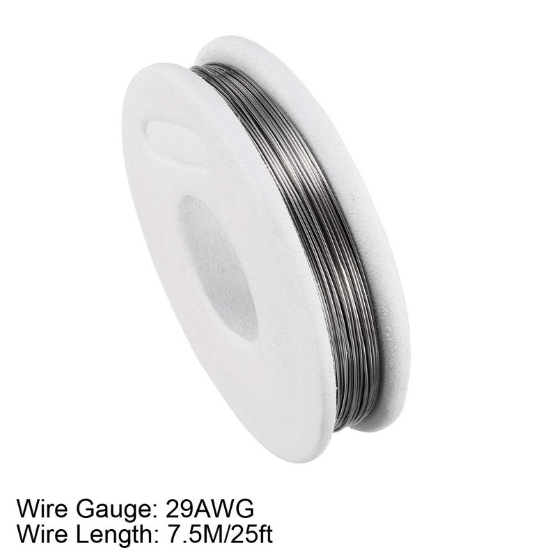 sourcing map Resistance Wire 0.3 mm 29AWG Super Fine Heating