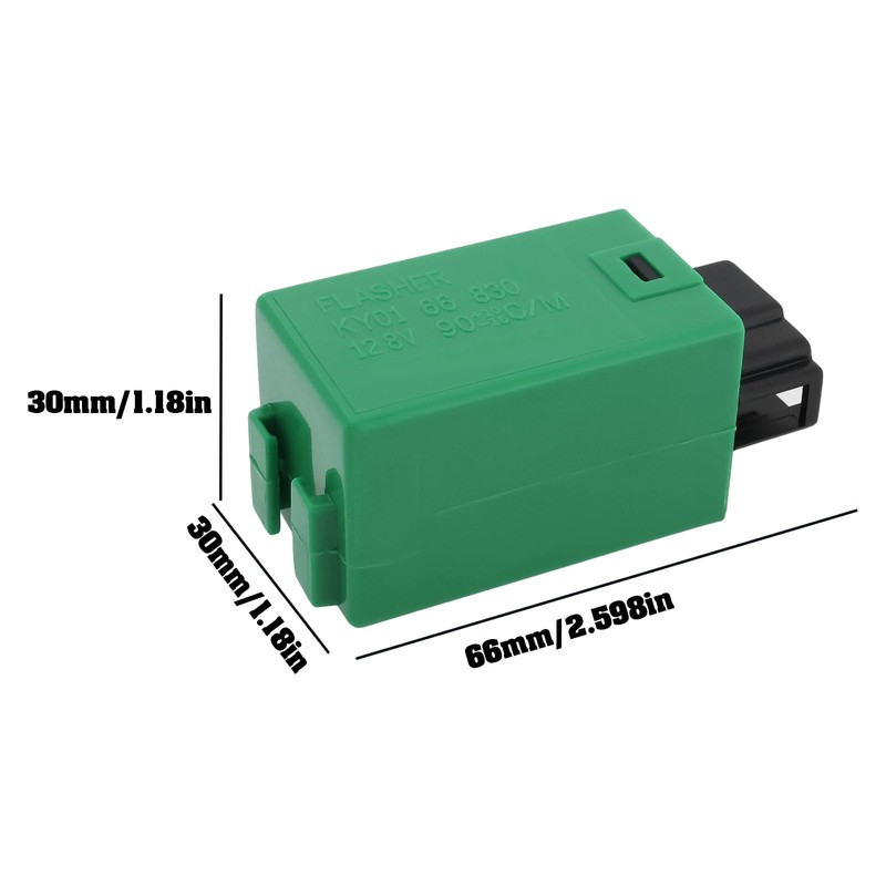 SING F LTD Car Turn Signal Emergency Relay 3211-156-320 Compatible