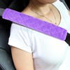 Amooca Soft Automotive Seat Belt Cover Seatbelt Shoulder Pad Neck