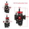 PE19 Carburetor 19mm Carb with Carb jets for 100cc to