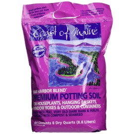 Coast of Maine BH8P Bar Harbor Pot Soil, 8-Quart