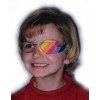 Anissa's Fun Patches Rainbow striped eye patch for lazy eye.