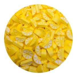 NCS Fruit - Yellow Lemon Wedge Edible Candy Sprinkles, 8 ounces - Great for Cupcakes, Cookies, Cakes, Cakes Pops, Donuts