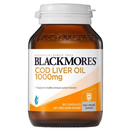 Blackmores Cod Liver Oil 1000mg Cap X 80