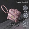 VISOOM Compatible with Airpods 4th Generation Case, Funny Suitcase Design