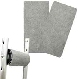 松葉杖グリップカバーくるっと 2枚セット 抗菌 除湿 防臭 痛い 手のひら クッション材 アイデアグッズ 手が痛い シリカクリン グルップカバー やわらかい