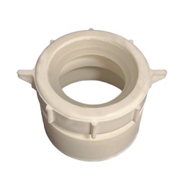 Universal P-trap adapter for 1 1/2" and 1 1/4" pipes