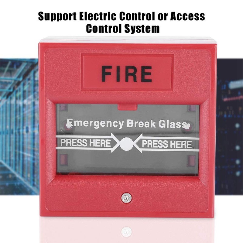 Fire Alarm Button, Alarm Button, Home Office Emergency Safety System,