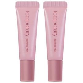 Temporary Mood Blur Lip Tint Mood Pink, 10ml, 2 pieces Mood Blur Lip Tint Mood Pink 2 pieces / 템포러리 무드 블러 립틴트 무드 핑크, 10ml, 2개 무드블러립틴트무드핑크 2개