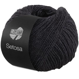 Lana Grossa Setosa 02 - Black