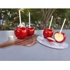 Oasis Supply Red Candy Apple Coating Mix, Cherry Flavor, Just