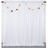 ShinyBeauty White Glitter Backdrop Curtain 10x10FT White Photo Backdrop Sequin