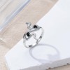 MONGAS Snake Ring 925 Sterling Silver Snake Rings for Women