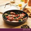 Anolon Advanced Home Hard Anodized Nonstick Deep Frying Pan/Skillet with