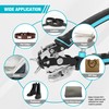 DURATECH Leather Hole Punch, Heavy Duty Belt Hole Punch Plier