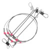 Kisangel 1 Set Outdoor Fishing Leader Tackle Rig Set: Fishing