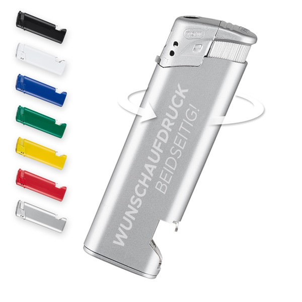 #teamludorf Pack of 50 Silver Lighters with Bottle Opener -