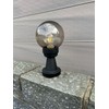 Ball Light Outdoor Light Tower Transparent Smoke Diameter 15 cm