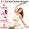 Pilates Ring and Ball Set with Ankle Weights, Resistance Band