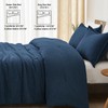 PHF 3 Pieces Waffle Weave Comforter Set Queen Size, Lightweight