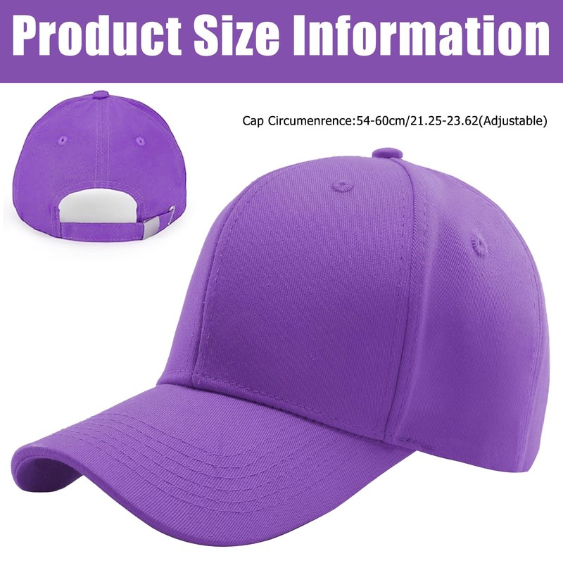 QEEROYO Baseball Caps, Adjustable Athletic Baseball Cap, Baseball Caps for