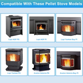 250-00588 Convection Blower for Avalon Astoria PS & Astoria Bay & Arbor & 900 & AGP Pellet Stoves, Lopi Yankee Bay & Yankee PS & AGP & Leyden PS & FoxFire 400 PS Pellet Stoves, 98900755 90-0491