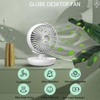 SYBOYEGE Fan for Bedroom,Desk Fan with USB Charging & 5600mAh