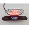 Karun Universal 12V Motorcycle LED Tail Lamp with Turn Signal,