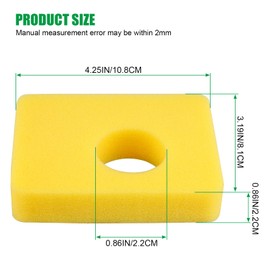 Cnornus 5910 799579 Air Filter Air Filter for Briggs & Stratton 799579 595660 594281 5434 4248 09P702 09P602 / 300E 450E 500E 500 OHV 550E 550E 500 OHV 550E 550E 500 OHV 50EX EX series series Engines