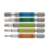 Vessel 40V Compatible Single Head Hex Rigid Bit Set of