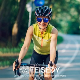 FEISEDY Mens Sunglasses, Sunglasses Polarized, Aviator Sunglasses for Driving Fishing Sports Mens Sun Glasses B0205