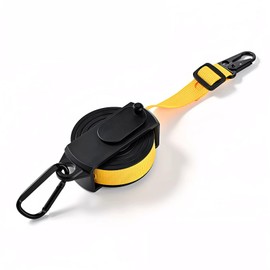 Adjustable Rope Hanger Ratchets Retractable Ratchet Tie Down Straps Rope Pulley System for Hanging Plants Grow Light Tents Various Tie Down Uses 30 lbs Weight Capacity(Yellow)