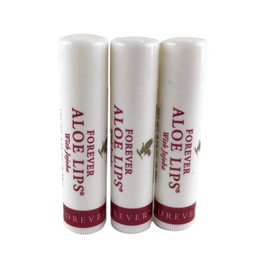Forever Living 3 X Aloe Lips Balm - Soothe,Moisturize,Heal & Protect Lips