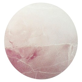 &NE NEO-391S-RDMB LavaStone Soft Print Red Marble LavaStone Coaster Diameter 3.5 inches (9 cm) x Thickness 0.1 inches (0.4 cm) Water Absorption Coaster Lava Stone, Non-Asbestos, Quick Drying, Round