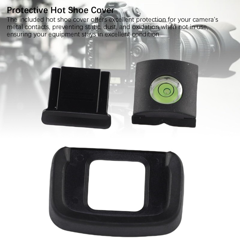 Generic Camera Hot Shoe Cover, 3 in 1 Eyecup Hot