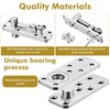 Hidden Door Hinge - Heavy Duty Door Hinges, Pivot Hinge,