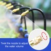 15 Pcs Brass Misting Nozzles Tee with 8inch Built in