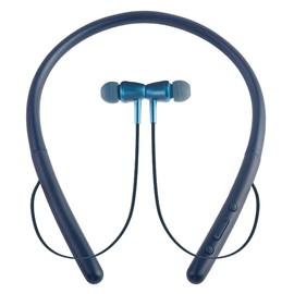 Auriculares Bluetooth inalámbricos con banda para el cuello Bluetooth 5.0 con tiempo de reproducción de 20 H, controladores de 10 mm, auriculares magnéticos, micrófono con cancelación de ruido y voz