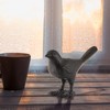 MOLIGOU Cast Iron Bird Figurine, Bird Statues Home Decor, Decorative