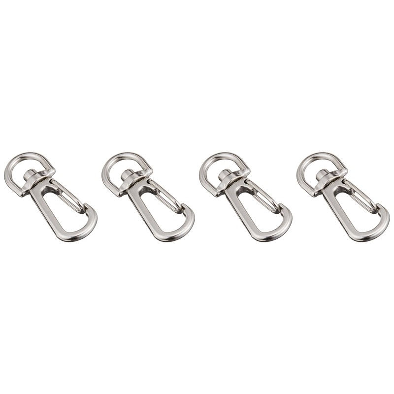 Nissa Chain Nickel Spring Snap (40mm x 4 Pack) TSS6
