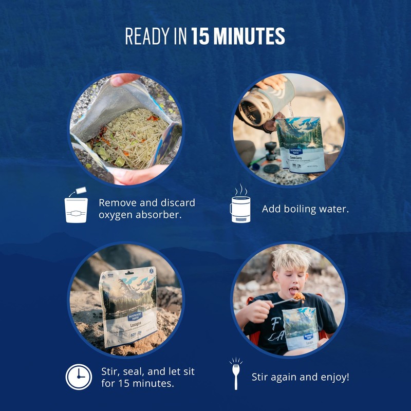 Backpacker's Pantry Beef Bolognese | Freeze Dried Backpacking & Camping