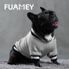 FUAMEY Dog Pullover Sweatshirt，Dog Winter Sweaters Warm Dog Clothes Dog