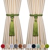 Fenghuangwu Curtain Tiebacks Tassel Tie-Backs, Rope Curtain tie Backs Handmade